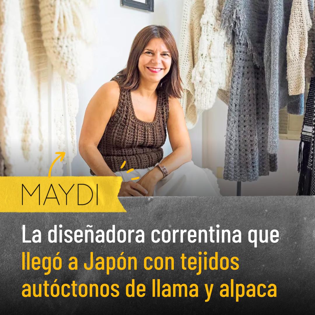 De argentina al mundo, Maydi nació en 2014 desde la admiración de Maria Adbadala por las técnicas tradicionales, y hoy es una marca que trabaja con diez artesanos y tiene puntos de venta en Japón, Inglaterra, Bélgica, Italia, Corea del Sur y Francia. <a href="/maydi_az/">MAYDI</a>