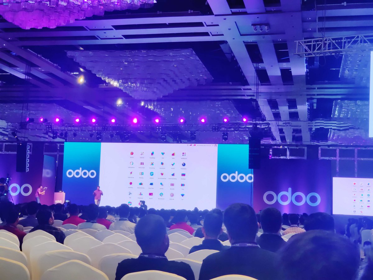 Fanto_fr's tweet photo. We @Fanto_fr team with @fpodoo the founder &amp; CEO of @Odoo at #odoocommunitydays in India. 

Days are filled with innovation, networking, connections and exploring the upcoming features of #odoo17

#Ahmedabad  #fanto #networking https://t.co/RUzPKRIQFA