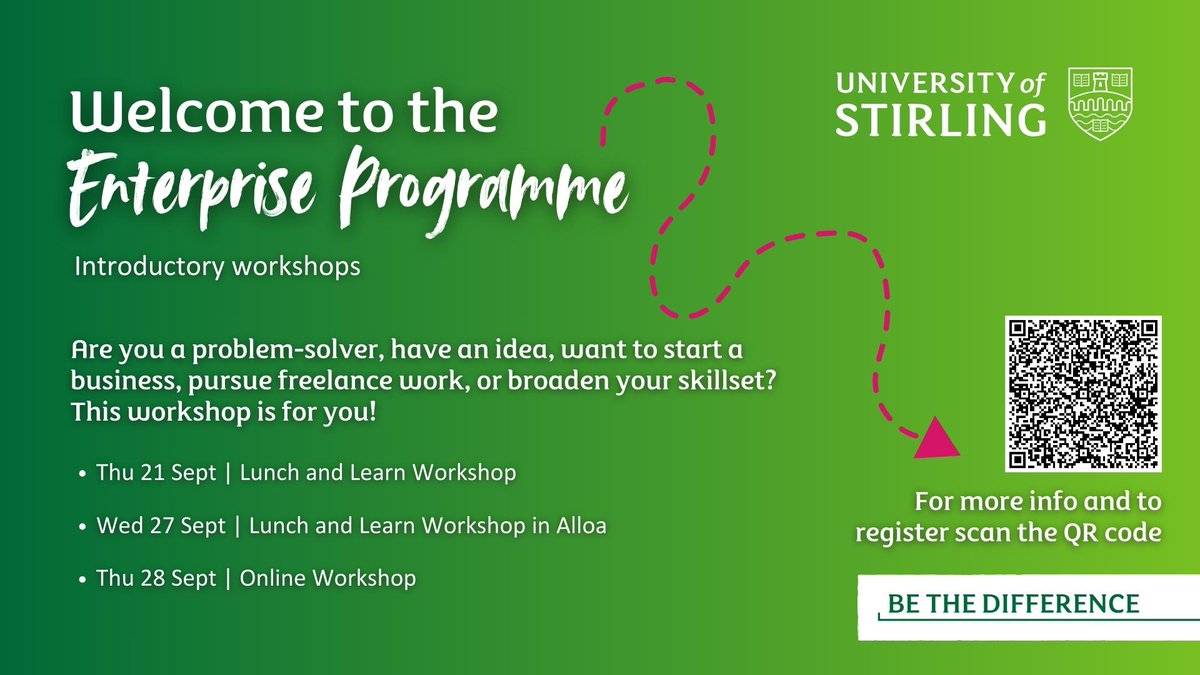 Are you a #problemsolver, have an #idea, want to start a #business, pursue #freelancework, #commercialise your #research, or broaden your skillset? Join one of our intro workshops in September and find out how we can support you! 🖱️Info and registration: bit.ly/EP_Events2023