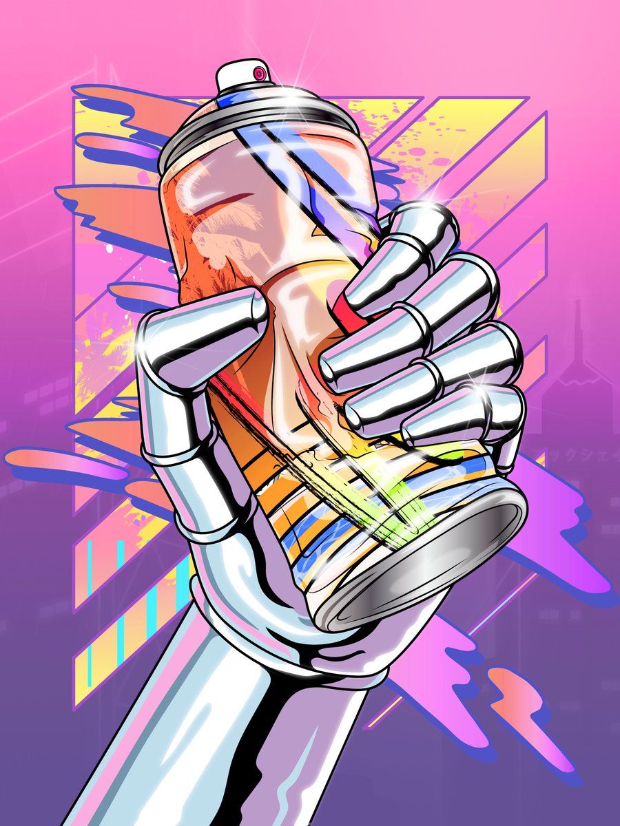 Future Vandal 
by <a href="/kyokill_/">Kyokill</a> x <a href="/FLUXTRIBE420/">FLUX TRIBE</a>