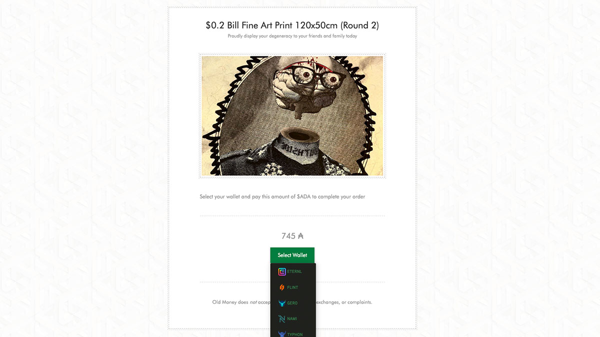 Mfers have already used $ADA and Shopify to buy all sorts of junk from The Ruggenheim

Everyone could peddle their own fancy french prints, lamps, and overpriced t-shirts

Just vote for "Shopify Plugin" in your Project Catalyst app today