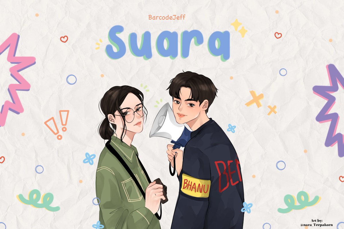 codetinphile's tweet photo. #JeffBarcode / BarcodeJeff  au. (Ft. GeminiFourth, PondPhunwin)

𝐒𝐔𝐀𝐑𝐀 

"Di Negeri kita ini, Aspirasi harus di suarakan. Kita yang menyuarakan, kita yang memperjuangkan. Karena datangnya kebahagiaan itu dicari. Tak akan pernah datang sendiri."
☆by pinkeu https://t.co/yZxk6kbPsr
