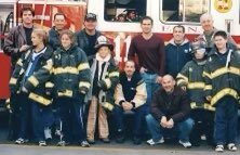 JohnnyDamon's tweet photo. With Barry Zito, Jason Giambi, and the Oakland A’s visited firefighters &amp; first responders in New York City a week after 9/11 #neverforget 🇺🇸 https://t.co/clPQGcHiNc