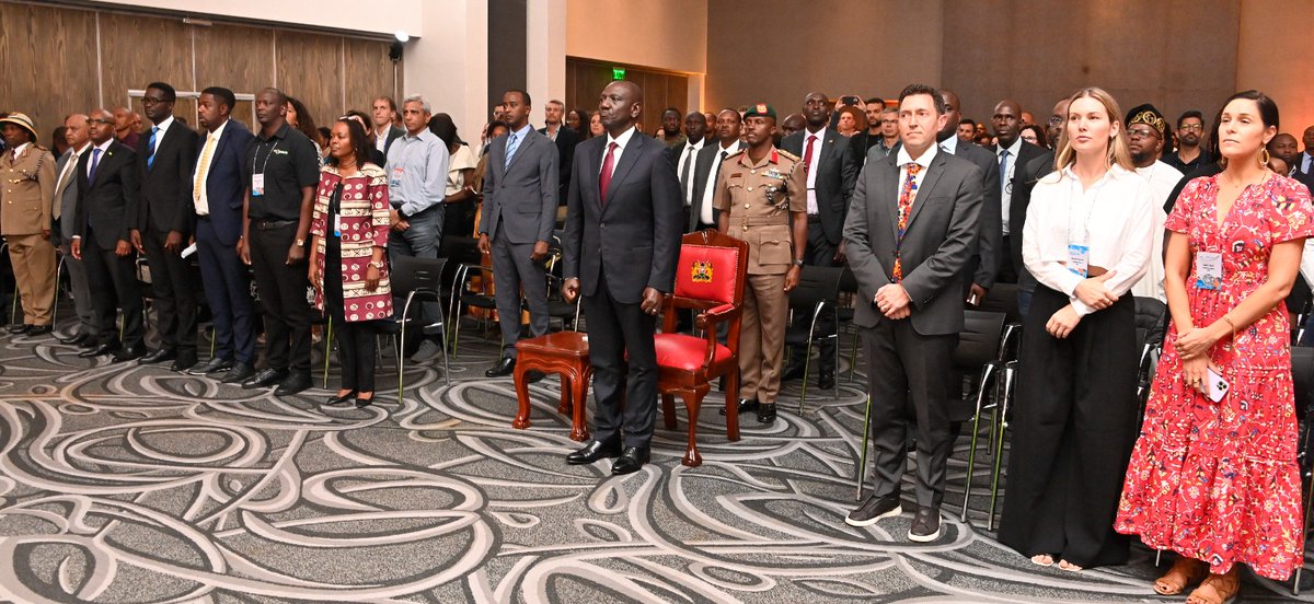 WilliamsRuto's tweet photo. In Nairobi during the Kauffman Fellows Africa Venture Capitalists Summit that brought over 300 investors from more than 35 countries to Kenya. https://t.co/HLwqX458sG