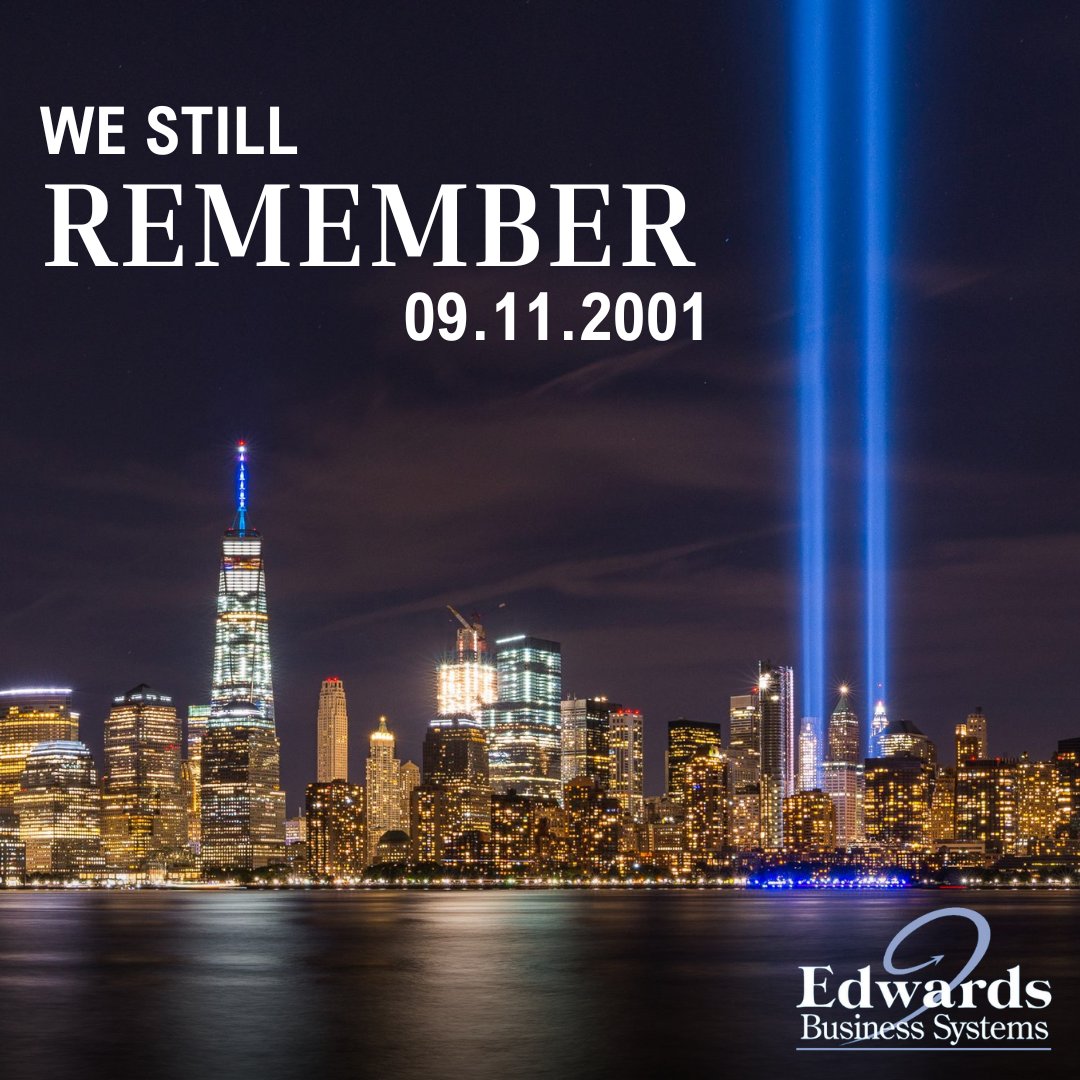 Today, we remember the tragic events of September 11, 2001. Our hearts go out to the victims, their families, and all affected by this day.
We salute the heroes who rushed to help, and we'll never forget those we lost.
Let's honor their memory and the strength of our nation.