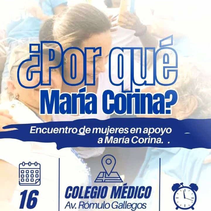 leonmarcano12's tweet photo. El colegio de médicos de Maturín será el escenario del encuentros de MUJERES DE MONAGAS con MARÍA CORINA .. HASTA EL FINAL https://t.co/j0BpTsM9Gu