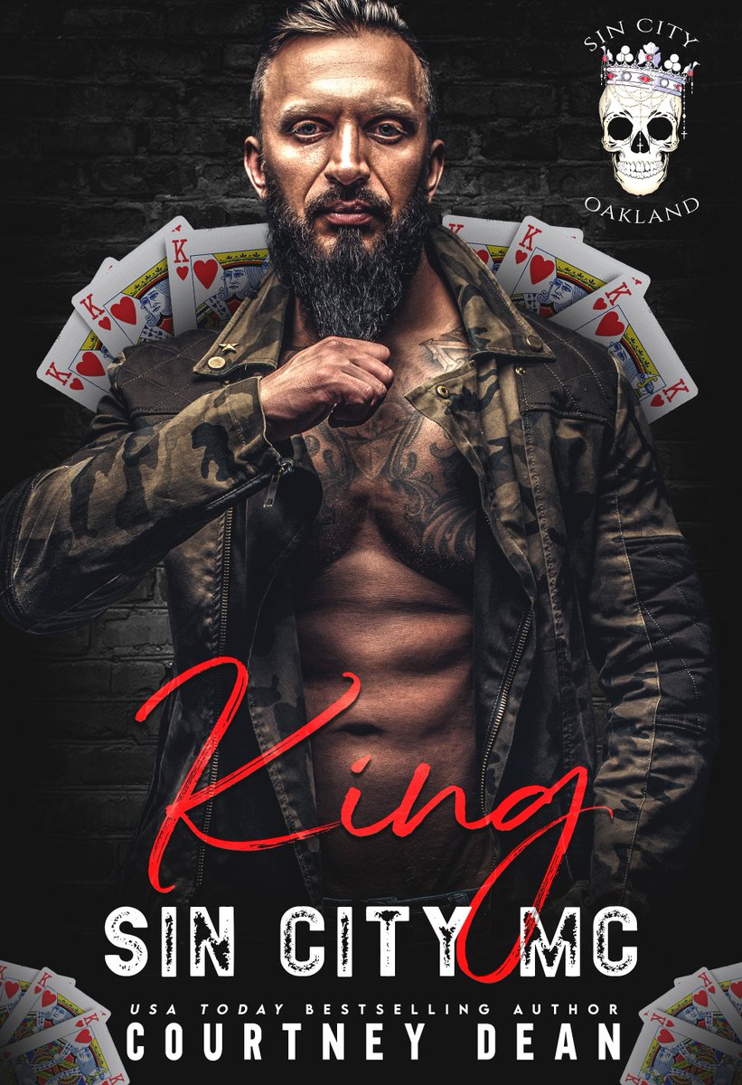 DesignsBear's tweet photo. NEW RELEASE!
King: Sin City MC Oakland Chapter

The Sinners never leave until all the cards are played.
https://t.co/rkvJbPX0jK https://t.co/6FUE0nBbP3