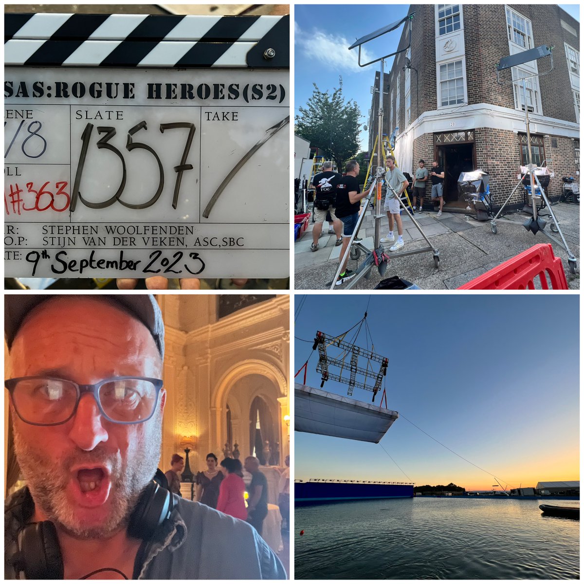 Wrapped on SAS Rogue Heroes 2!!! 81 shoot days, 6 episodes, 370’ish scenes, almost 2,000 slates across two units. Croatia, Italy, England & Scotland. Boats, planes, tanks, Jeeps, bicycles, donkeys, beaches, towns, castles and an extraordinary cast and crew. . Thank-you all!🎥🎬❤️