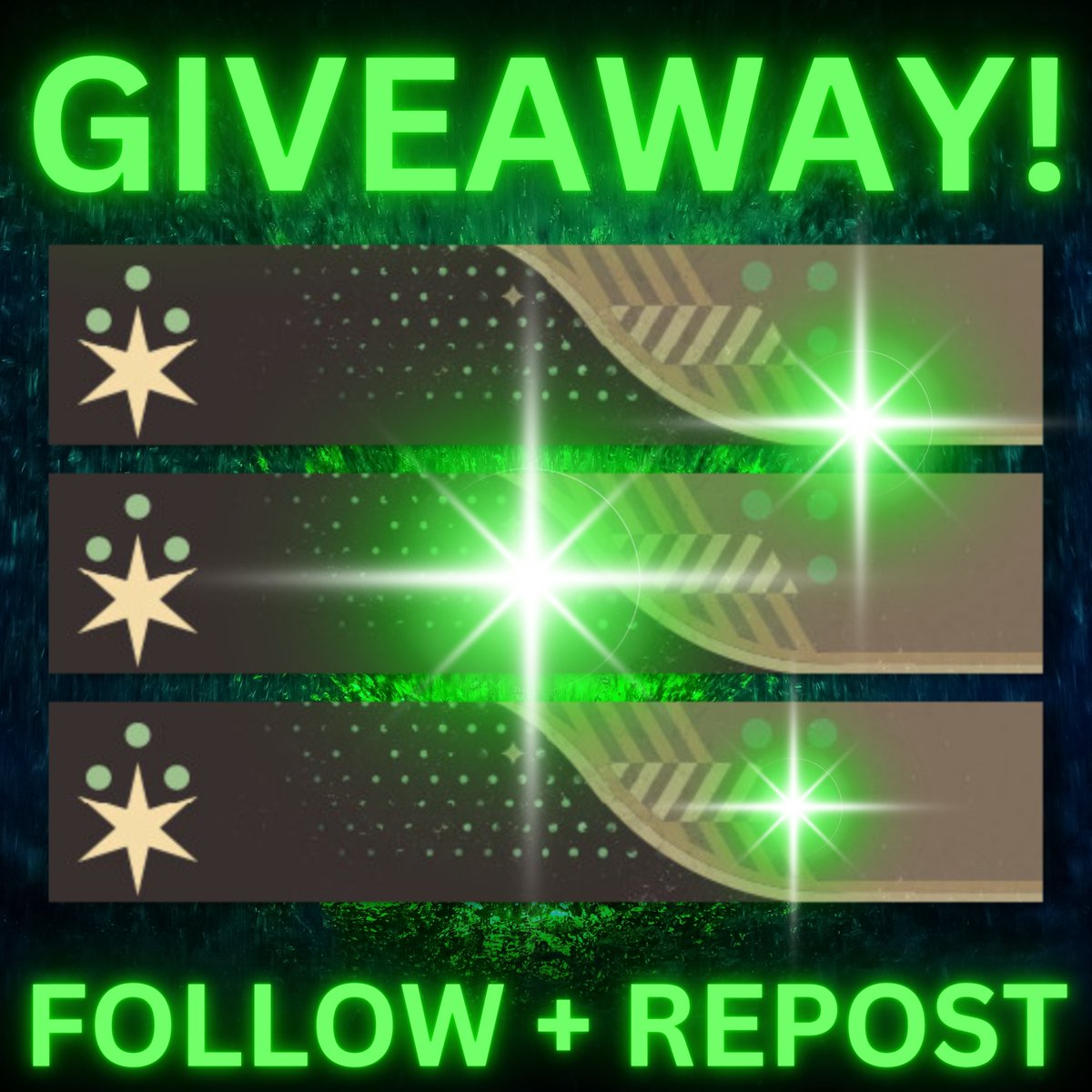 🚨  SPACE WITCH EMBLEM GIVEAWAY! 🚨

Repost for a chance to win! 🙏

Follow <a href="/LUCKYY10P/">LUCKYY10P</a> and <a href="/OptimalDPS/">Optimal DPS</a> 

#Destiny2 #D2 #Bungie #EmblemGiveaway