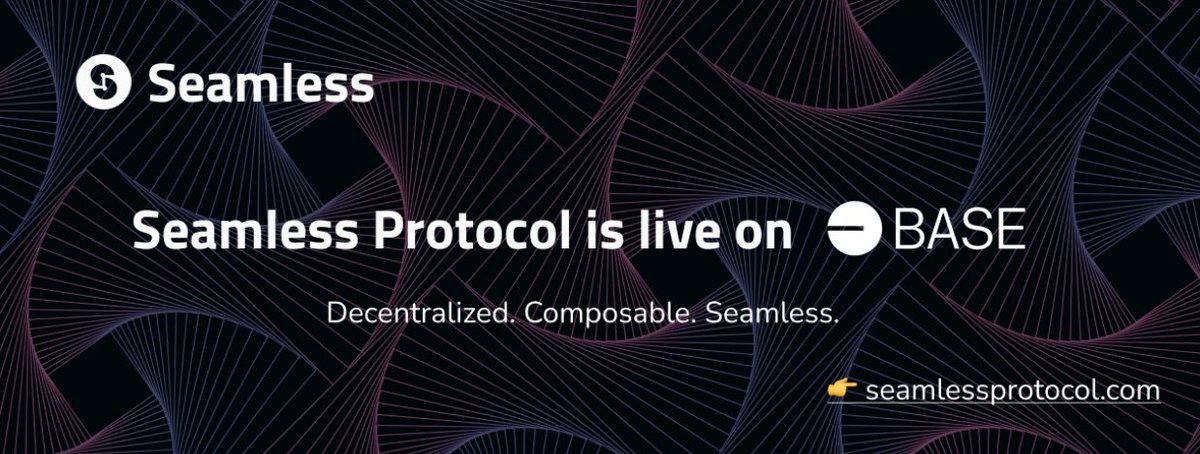 Seamless Protocol tweet media