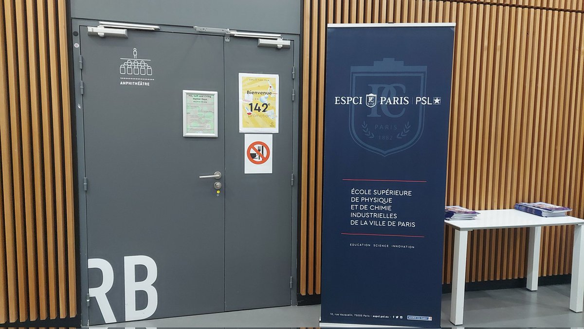 🎉Réunion aujourd'hui à l'<a href="/ESPCI_Paris/">ESPCI Paris - PSL</a> / <a href="/PCup_ESPCI/">Incubateur PC'up</a> pour l'organisation de @FallingWallsLab Paris avec Deeptech Founders !

Venez écouter des pitchs de jeunes scientifiques innovant(e)s :
📍IPGG, 6 Rue Jean Calvin, 75005 
🗓 14/09 à 17h

Inscriptions 👇
forms.gle/TtuDR3pvPicTnF…