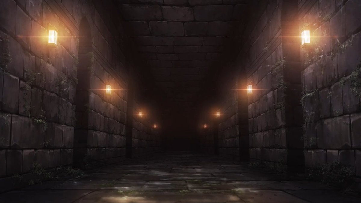 synbVoice's tweet photo. アニメでもアナモルフィックレンズ使った作品が増えてきた気がする。流行りか？ #魔王学院 https://t.co/Sm4DU98p2U