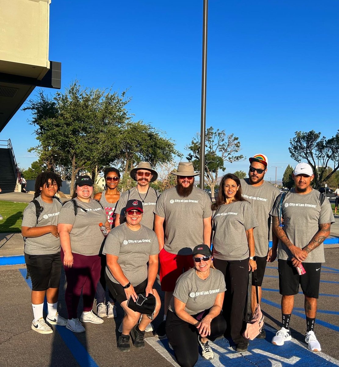 nmsuacs's tweet photo. Aggies giving back!🤠 The much-anticipated 5k Color Fun Run was a success! HUGE thank you to all of the runners, volunteers, sponsors, and everyone who made this event possible.💛🧡💙🏃‍♀️🏃‍♂️

#aggies #nmsu #aggiesgivingback #575 #colorfunrun #college https://t.co/lnbvCMDlcv