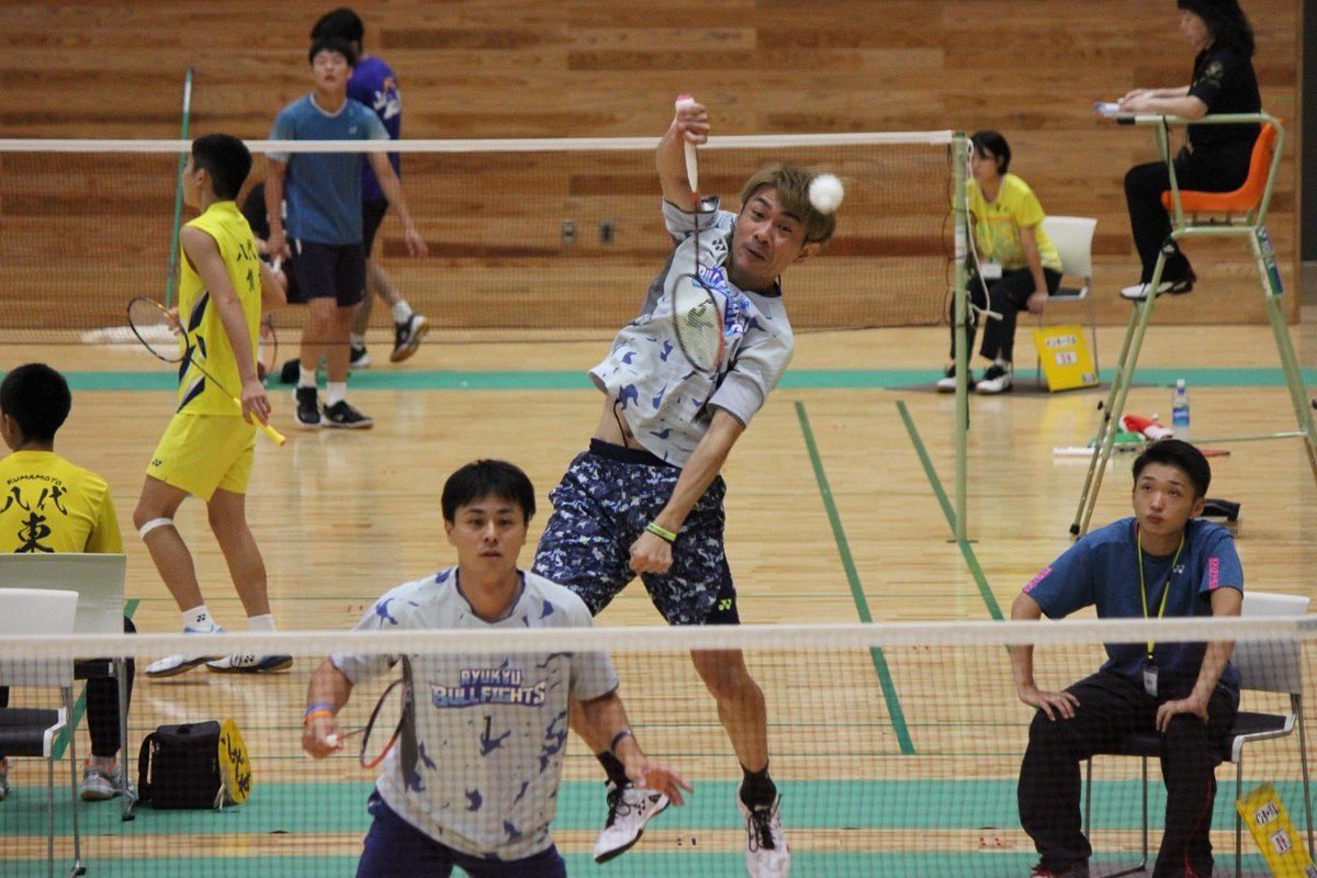 BULLFIGHTS12's tweet photo. 【男子ダブルス】
■1回戦
　新里智司/田場盛吾2-0宗選手/久松選手（福岡）
　大城真吾/金城俊0-2小野選手/中島選手（長崎）
　■2回戦
　新里/田場2-0樋口選手/小形選手（佐賀）
　金城智大/菊地裕太2-1浦選手/山下選手（福岡）
　西平賢矢/森屋隆成1-2東野選手/山本選手（福岡） https://t.co/9wQ6jEYQ6b