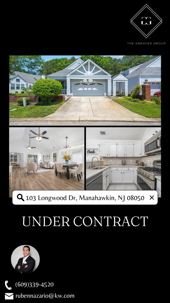 #undercontract #thegreatergroup #staffordtwp #atlantichills #adultcommunity