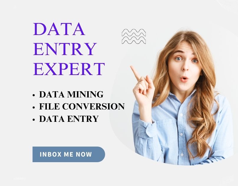 Dear Respected Clients,
☛I am a Professional Data Entry specialist and Web Researcher.
Project: File Conversion
#DataEntry #DataMining #DataCollection #DataEntrySpecialist #CopyPasteJob #Typing #ExcelDataEntry #CRMDataEntry #MicrosoftWordExpert