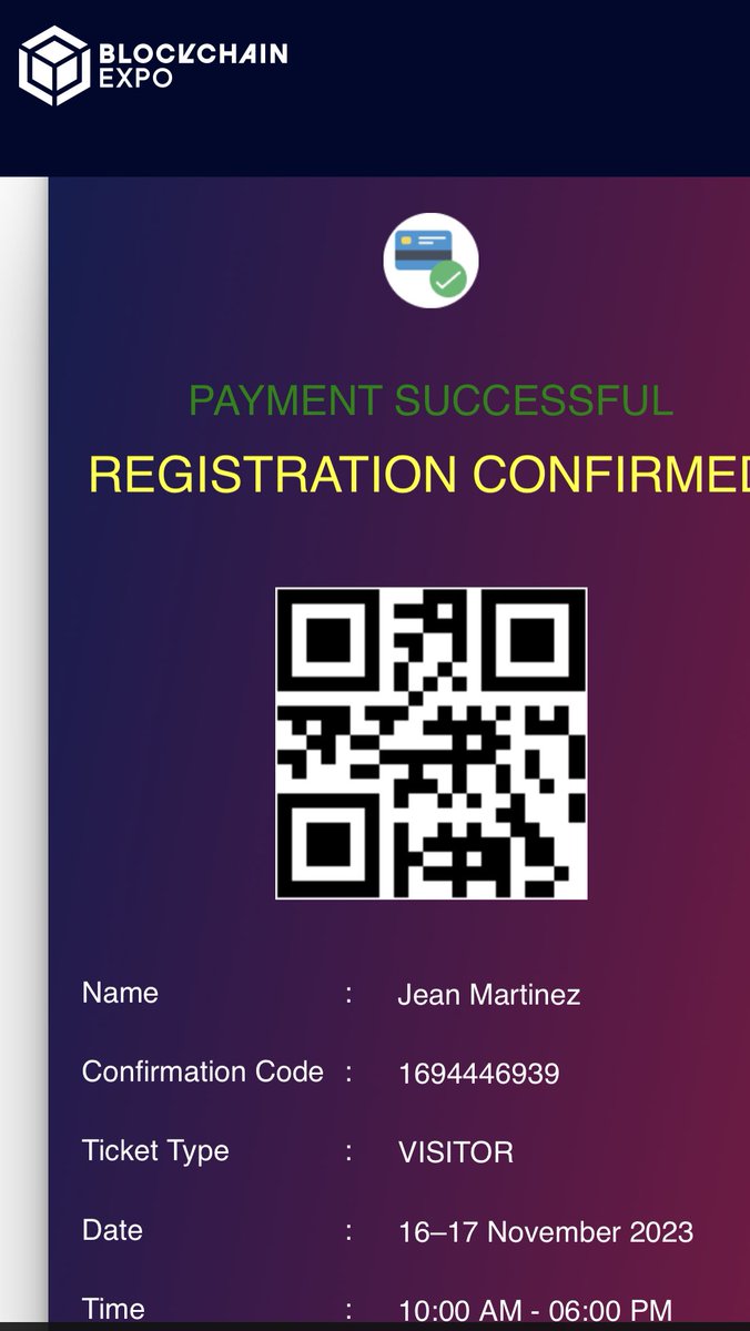 #Blockchainexpo #MIAMI CONFIRMED