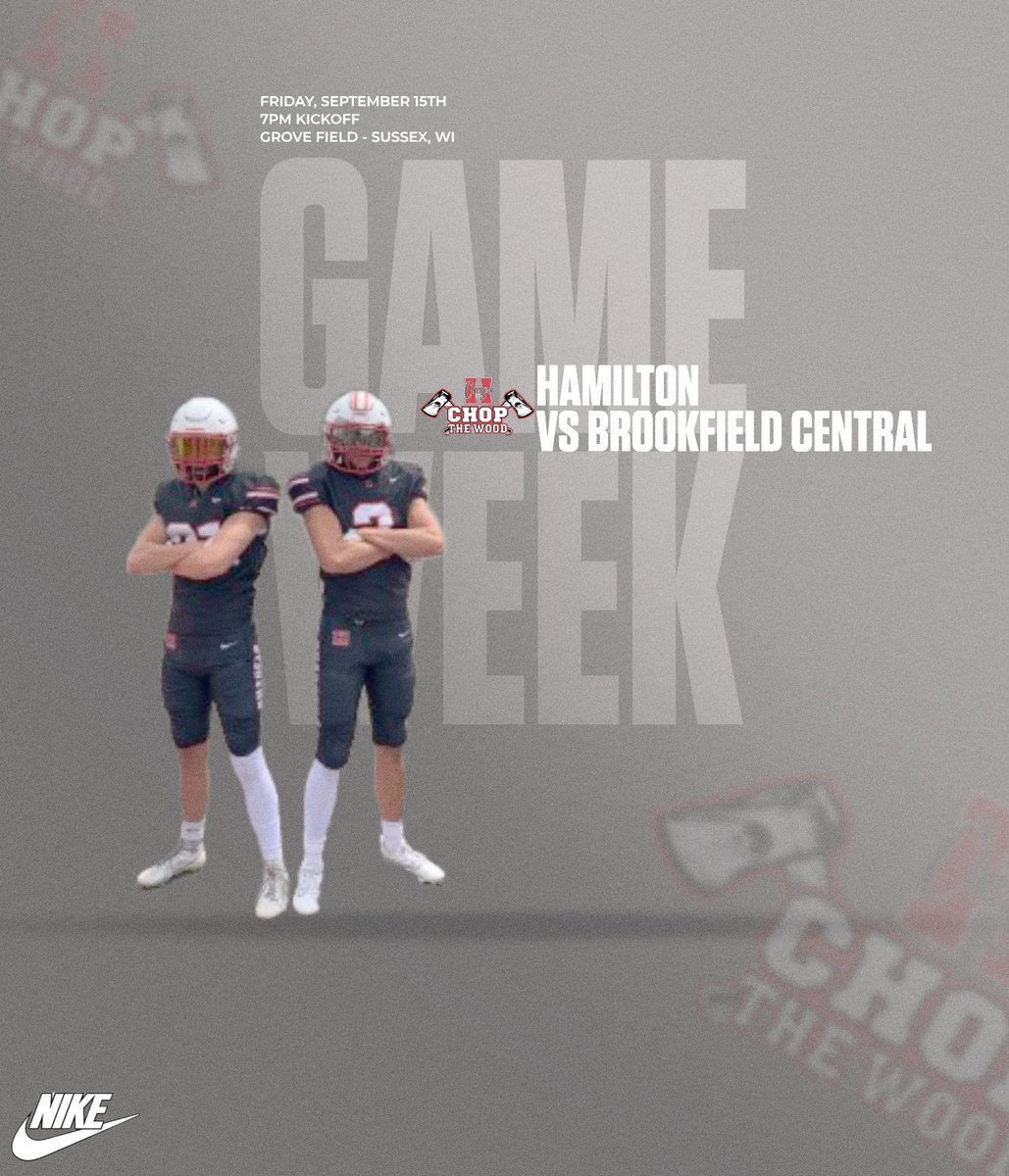 PACK GROVE FRIDAY NIGHT!  We need EVERYONE there!  Big Game vs BC!  Youth Night, Blacked Out Unis, 4-0 vs 4-0!!! #CTW 

Vote for game of the week wissports.net/news_article/s…