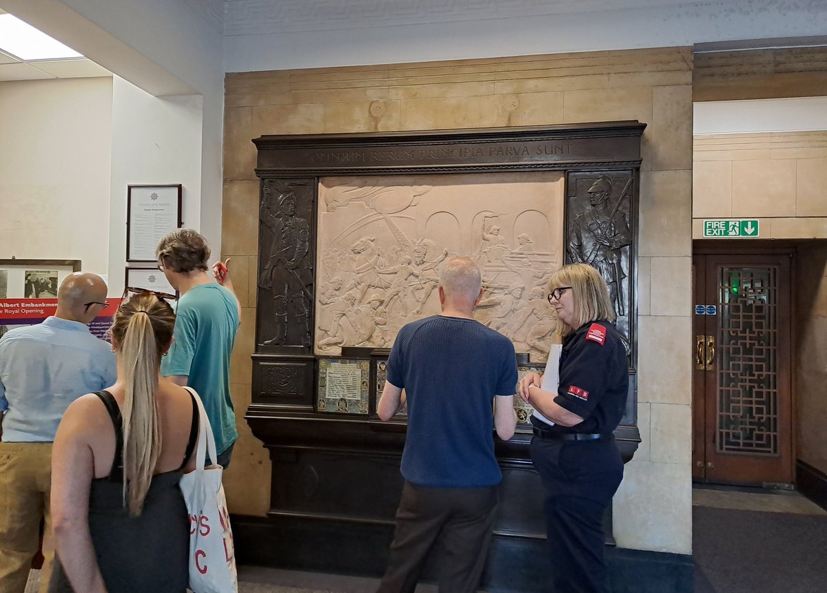 Thanks to everyone who attended on Saturday at our Memorial Hall in #Lambeth #openhouselondon event on Saturday. It was a fantastic success and we really appreciate all those who came despite the super hot temperatures we encountered in the last big blast of summer.