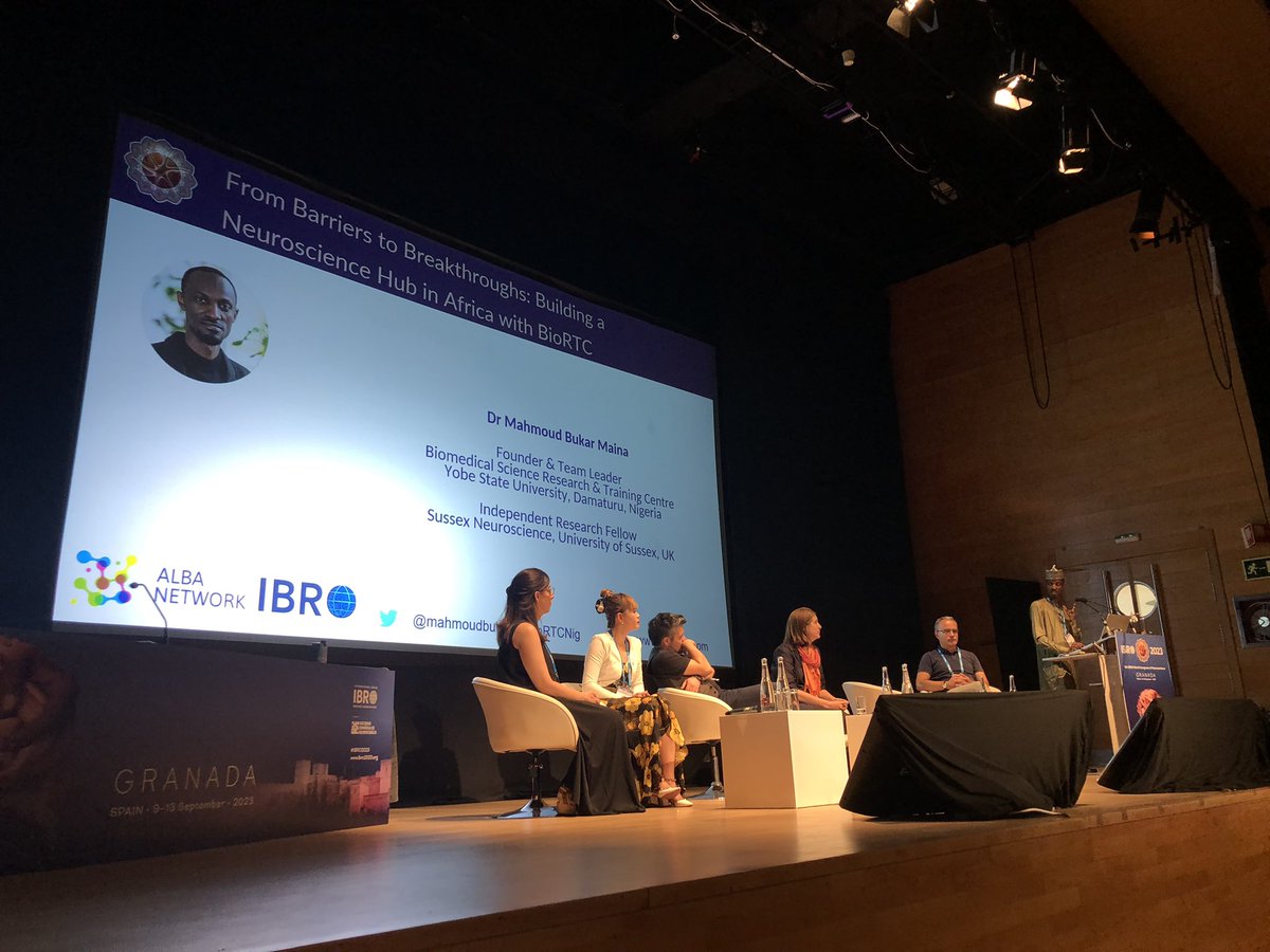 <a href="/MMaravall/">Miguel Maravall</a> <a href="/DelPino_lab/">iDelPinoLab</a> <a href="/IBROorg/">IBRO - International Brain Research Organization</a> What is preventing the African neuroscientists to use the strengths of the region ? We created <a href="/BioRTCNig/">BioRTC</a> to try &amp; tackle some of these challenges, give access to the latest techniques &amp; skills to scientists in Africa, to make African research globally relevant - <a href="/mahmoudbukar/">Mahmoud Bukar Maina PhD FRSA</a>