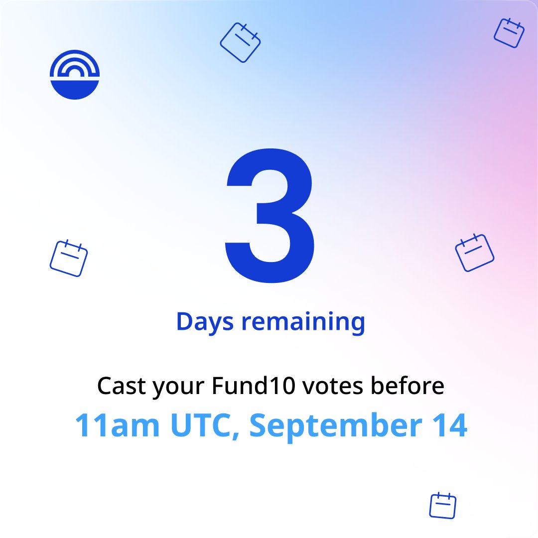 I’m around #ProjectCatalyst on #Cardano since F4 (2021) 
I was one of the founding members of Film &amp; Media challenge in F8. We no longer have it in F10.
I’m aware about the critical need to build infrastructure on Cardano first. But with zero budget allocation to Media related