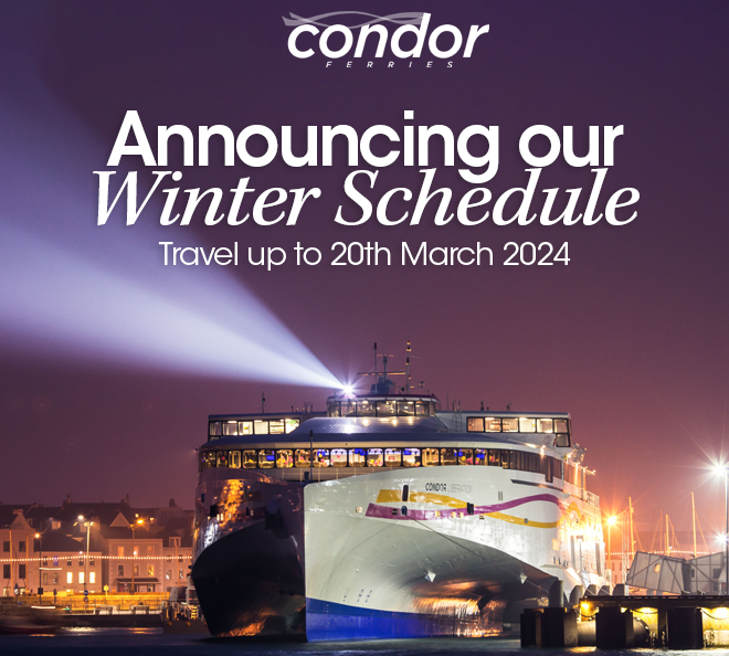 Our Winter Schedule is now LIVE! Planning a winter getaway? Look no further! We've got you covered with our latest schedule for sailings up until 20th March 2024. Explore our various routes and start planning your next adventure today.