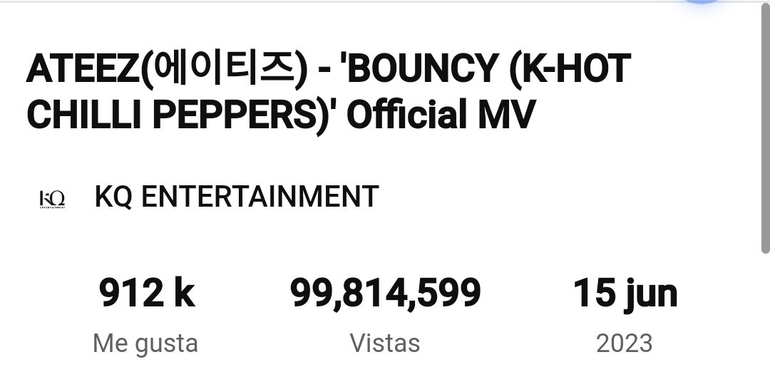 crownedaztec's tweet photo. ATINY!!
Estamos a NADA de lograr los 100M en BOUNCY para los chicos, y aún podemos lograrlo antes de los 3 meses si lo hacemos para el jueves!
#BOUNCYto100M
#StreamBouncy
#ATEEZWorldDomination
#ATEEZ https://t.co/csfuVS18DR
