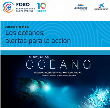 FundacionFYDE's tweet photo. El #Foroe aborda el ODS 14 sobre Vida Submarina con la proyección del documental "El futuro del Océano" y el debate sobre "Los Océanos: alertas para la acción" con expertos de @ULL y @IEOoceanografia
📆21 sep 18:00 h.
🅾️Espacio Cultural @CajaCanarias
✍️ https://t.co/jPqrzA7Nzb https://t.co/KUUTOCYssc