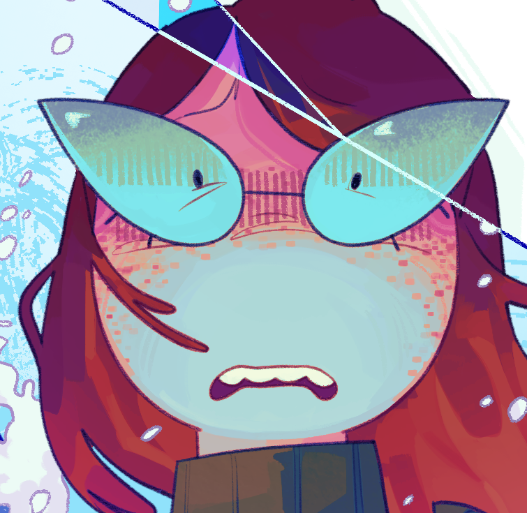 time_woods's tweet photo. silly details abt this piece !
-simon and betty are singing while they dance !
-wizard betty has painted nails !
-simon got frostbite :-(( and little glints from his frosted over skin,
-bettys glasses have the same little eyelash details as her golb form ! https://t.co/khmx5ejmE2