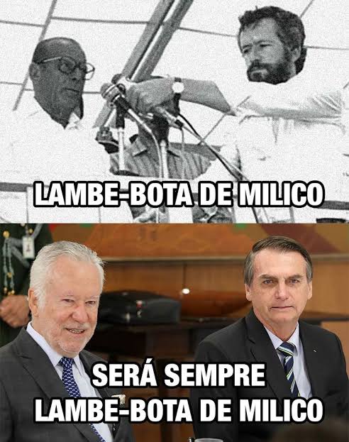 Não gosto de falar sobre esse miserável <a href="/alexandregarcia/">Alexandre Garcia</a> ,qd eu estava preso no DOI-Codi, após uma sessão de tortura, só enxergava por um olho,vi esse miserável bebendo com os torturadores, apontou o copo para mim, riu e levantou o copo,era um brinde! <a href="/lolaescreva/">Lola Aronovich</a> <a href="/zehdeabreu/">Jose de Abreu</a>