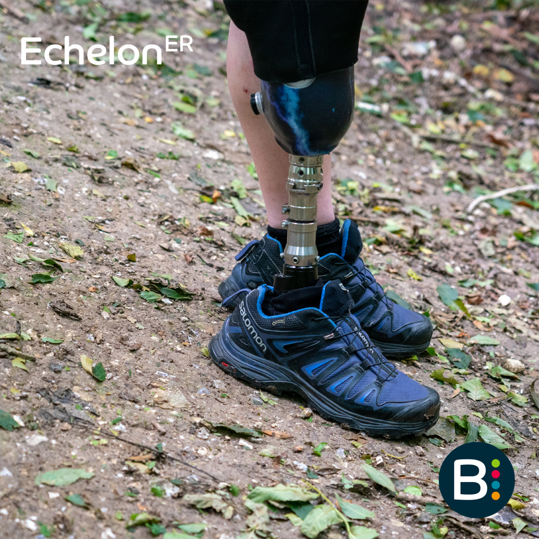 “When you look at the human body and then you look at prosthetics you want to have a prosthesis that, as best as possible, mimics the human foot. That’s exactly what we’ve found with the EchelonER.” bit.ly/3OWSbuE #EchelonER #prostheticfoot #prostheticankle #prosthetics