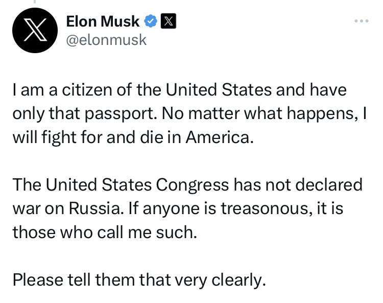 Straight Fire from Elon Musk: