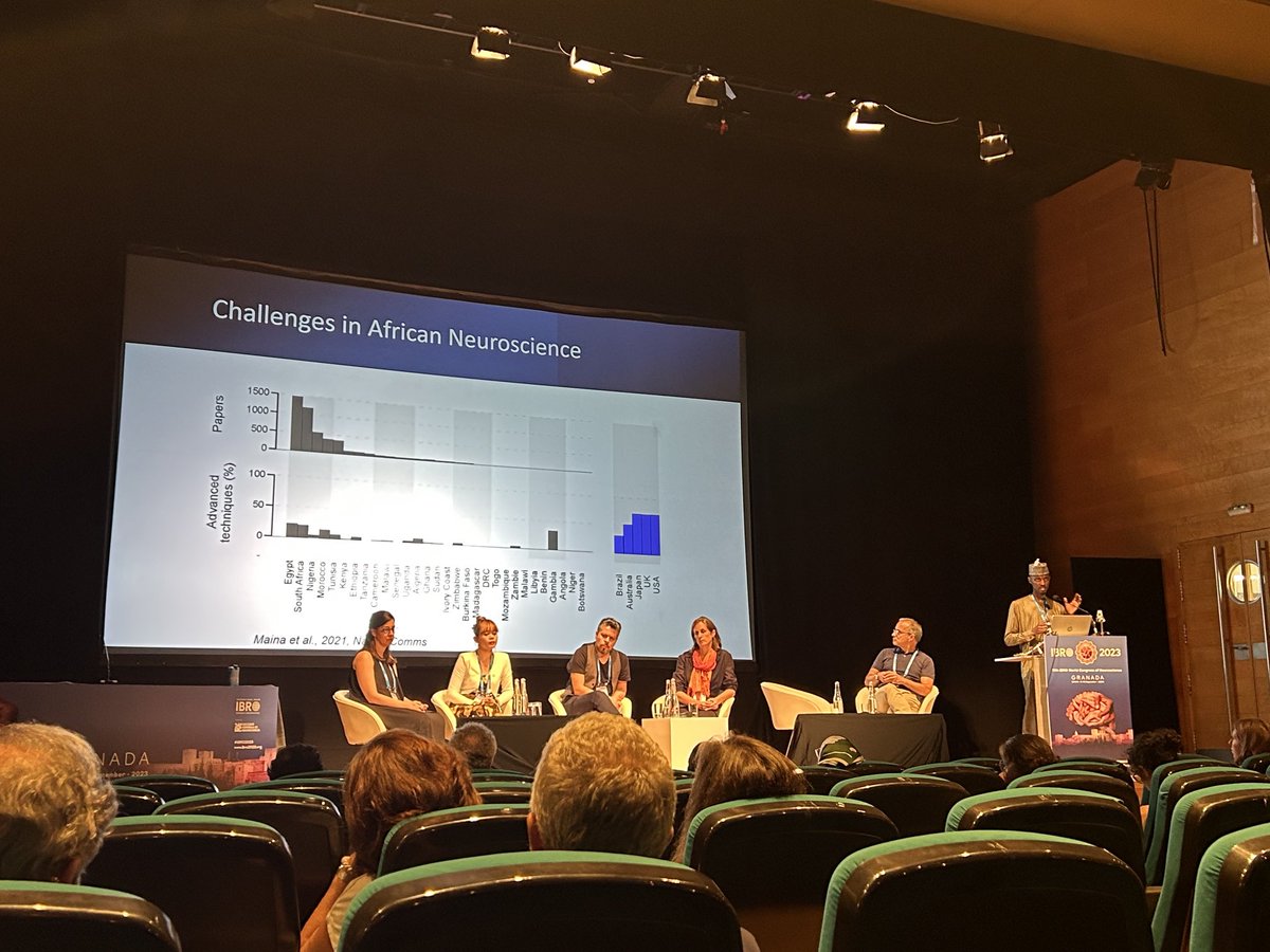 jillumine's tweet image. Learning about ⁦@mahmoudbukar⁩ and BioRTC’s effort to establish open core facilities to increase research capacity for African scientists. Check out ⁦@BioRTCNig⁩ . #IBRO2023