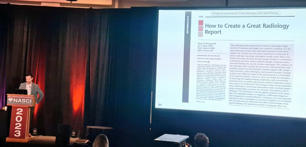 Impactful #cvimaging with Dr. Bradley Allen today at #NASCI23 @NASCISociety 🫀

@DanielVargasMD @ArzuCanan19 @AwsHamid5 @CsFuss @KateHanneman @kirschj @JRevRad1 @JStojanovskaMD @SandeepHedgire @HsiaoMDPhD @ariel_diazMD @BusraCangutMD @MariaClaraLorca @juleusz @MelinaHosseiny