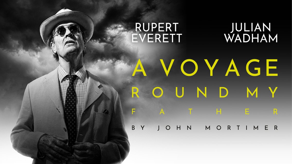 📢 CASTING ANNOUNCEMENT 

🌟 The full cast has been announced for A VOYAGE ROUND MY FATHER, starring Rupert Everett, Julian Wadham, and @hethbleasdale 

Opening at @TheatreRBath 28th September, before touring to Richmond, Cambridge, Cardiff, Malvern, Chichester, and Nottingham!