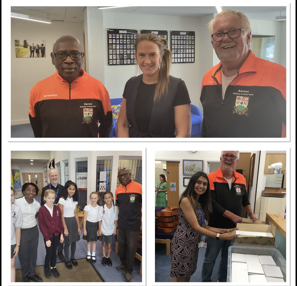 BARNET FOOTBALL CLUB IN THE COMMUNITY tweet media