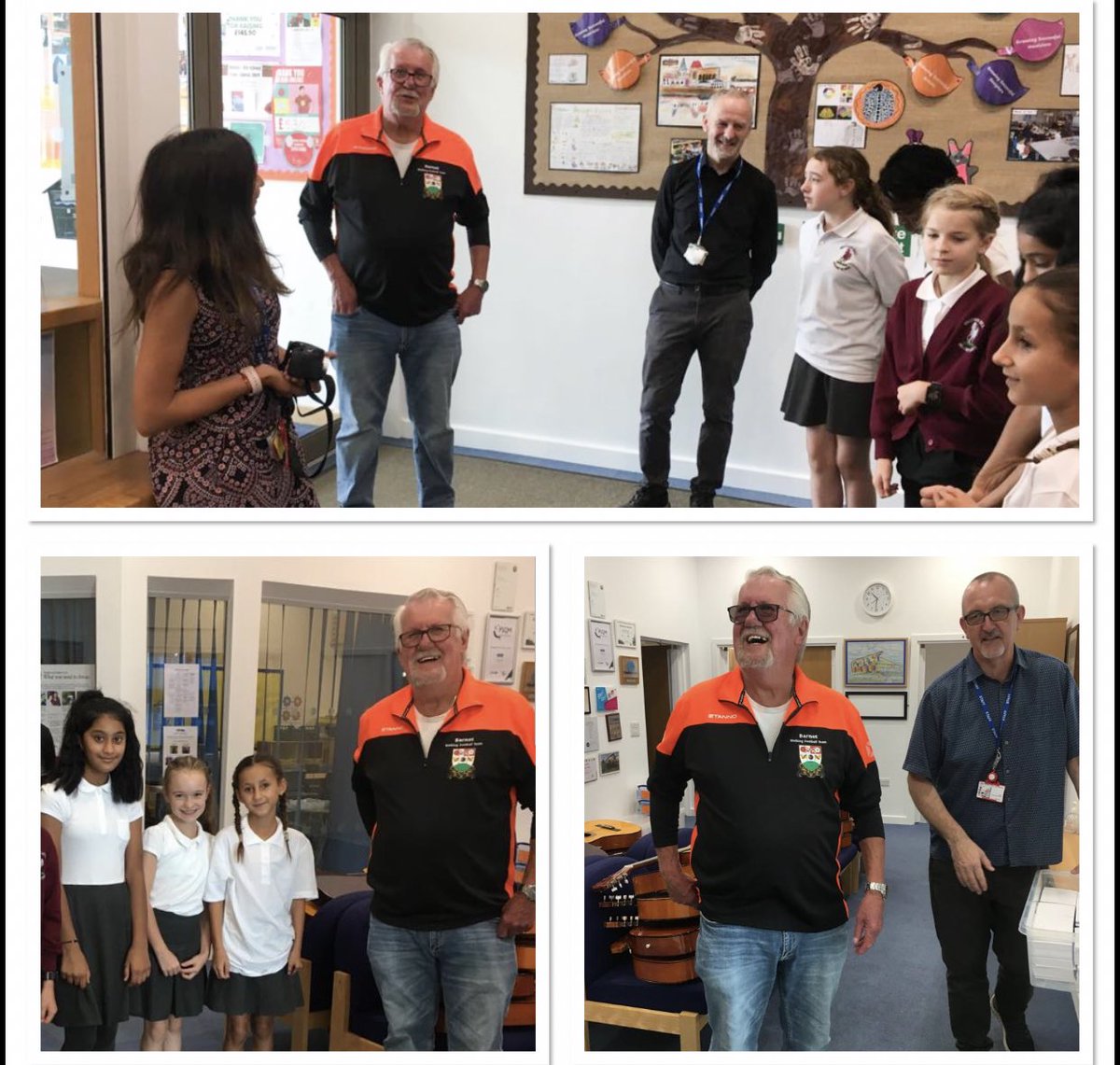 BARNET FOOTBALL CLUB IN THE COMMUNITY tweet media