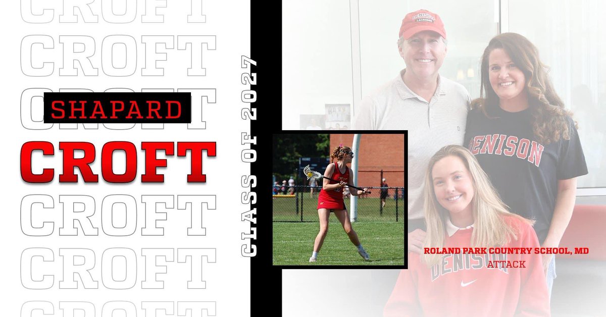 Please join us in welcoming Shapard Croft to our class of 2027! 
Let’s go Big Red!! ❤️