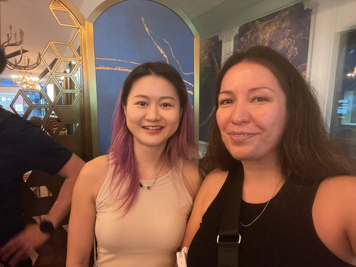 LauraMinquini's tweet photo. It was awesome to meet the amazing scientists we collaborate with in Singapore IRL. 

See Zuzalu frens and supporters. 

And hang out with the boys. Great event Max and Alex! 

Nothing but good vibes. 🤍🪩🫶 https://t.co/YjYl0DYsY7