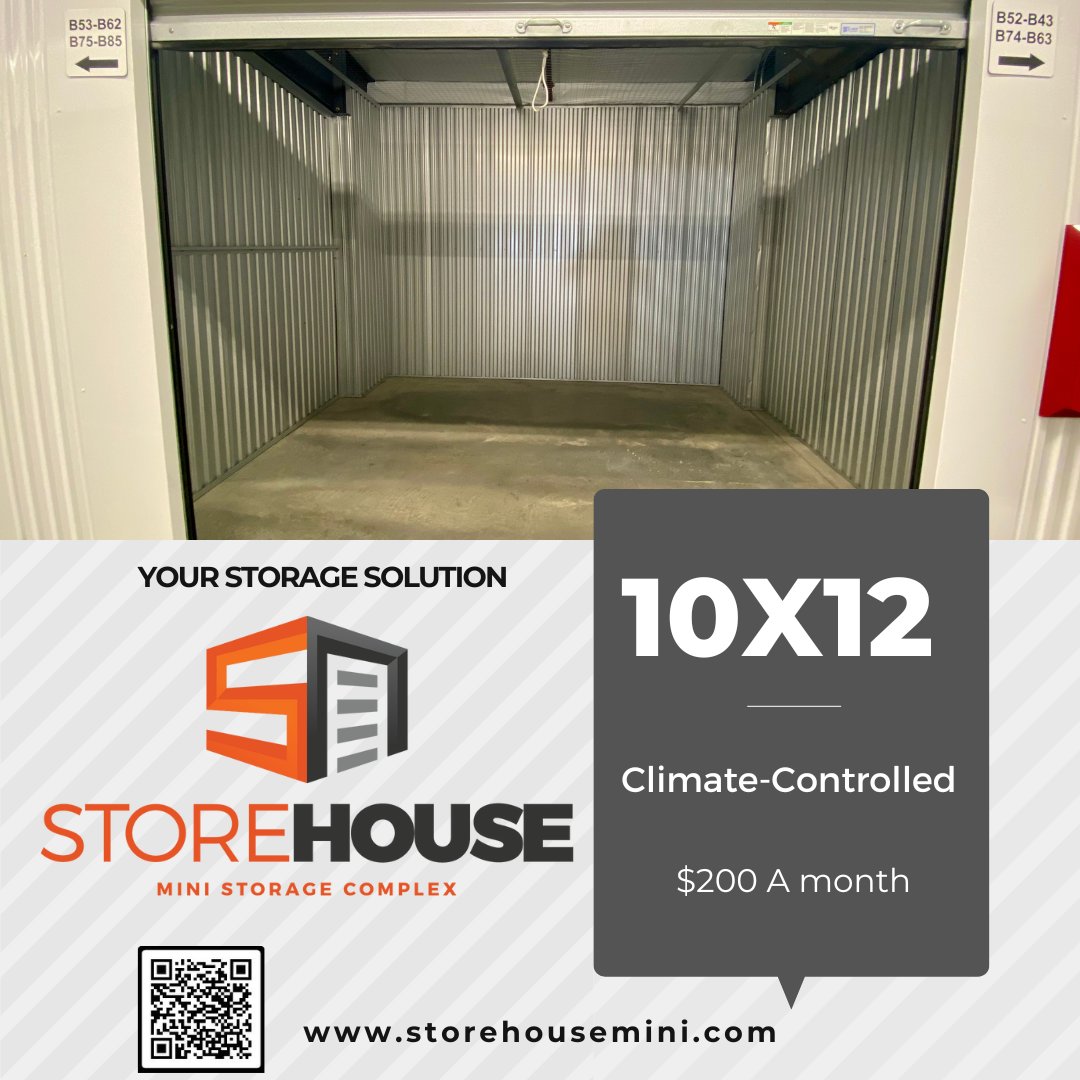 Climate-Controlled 10x12 unit for rent.

#5starreview #bellinghamwa #storehouseminicomplex2023 #climatecontrolledstorage #storehouseminicomplex #kingmountainselfstorage #Moving
