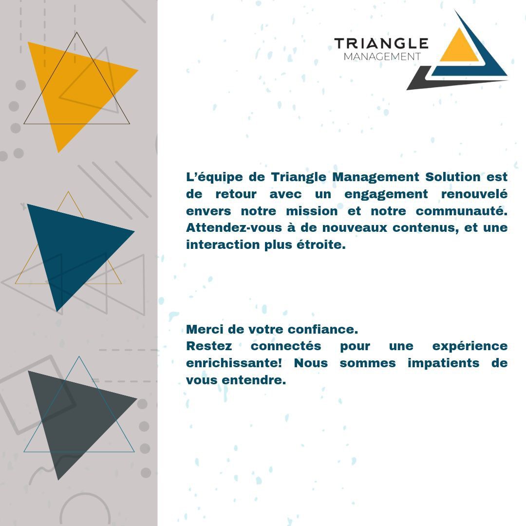 Triangle Management Solution tweet media