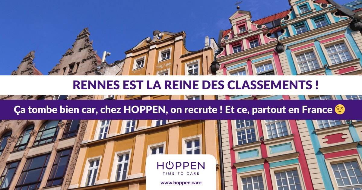 📣 On Recrute ! Le saviez-vous ? Rennes est la reine des classements ! Et la bonne nouvelle ? Chez HOPPEN, nous sommes régulièrement à la recherche de nouveaux talents partout en France et notamment sur notre nouveau siège de Rennes ! 😉
👉 bit.ly/3PbIh7m