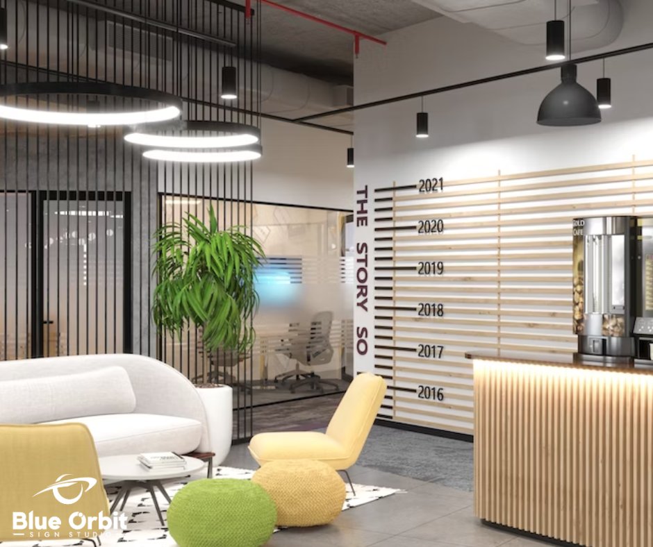 blueorbitsigns's tweet image. Share your company's rich history and values with an engaging custom lobby sign that captures the essence of your brand. 

Get started on your custom office signage today!  

256.277.3400

huntsvillesignsandgraphics.com/lobby-signs/

#lobbysigns #interiorsigns #indoorsigns #customsigns