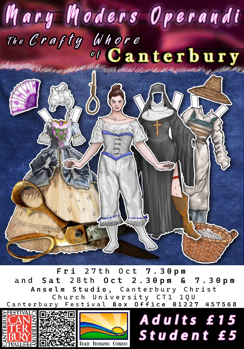 A contemporary and possible friend of Mary Moders. She was a renowned bigamist and fraudster who born in Canterbury and is the original ‘German Princess’ Witness her gripping story in an original musical at Anselm Studio on October 28th <a href="/CanterburyFest/">Canterbury Festival</a> <a href="/CCCU_Culture/">CCCU Arts & Culture</a> <a href="/CantCommSoc/">Canterbury Commemoration Society</a>