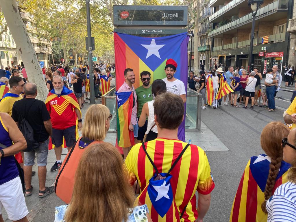 ANCglxi's tweet photo. Molt d'ambient a la manifestació de l' #11S2023 de l' @assemblea https://t.co/hcozYDEpXH
