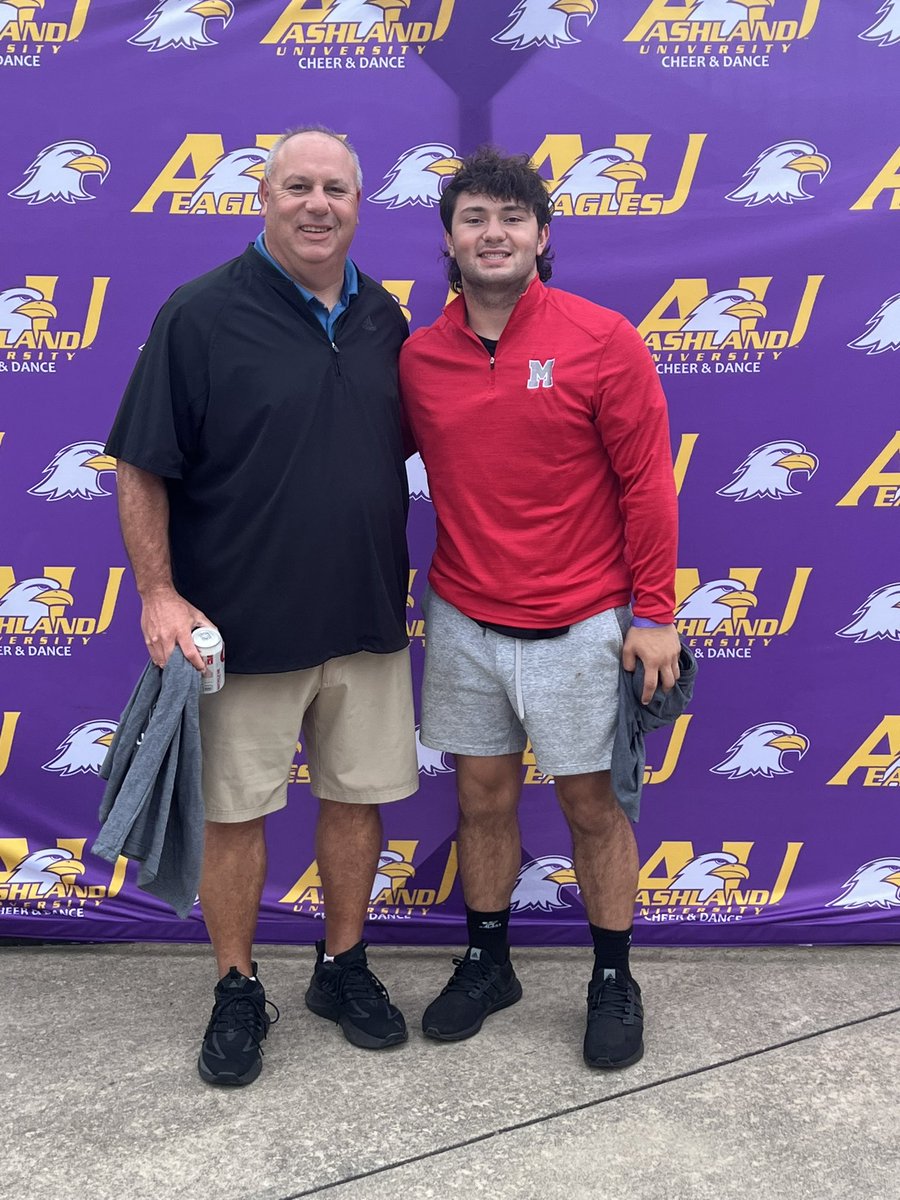 Had a great time visiting Ashland University over the weekend. Go Eagles🔥