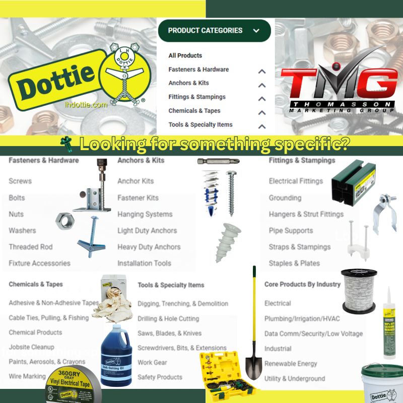 When you need a screw, bolt, or any other essential equipment for your industry in order to finish a project, is it driving you NUTS? 🔧🔩 L.H. Dottie Company can help solve all of your problems with their products below!🗜
⚙ lnkd.in/gCH5eHzu