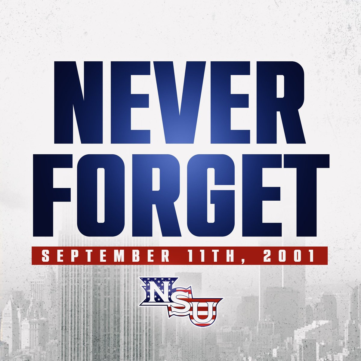 The Demon family remembers and honors all who lost their lives on September 11, 2001. We will never forget. 🇺🇸