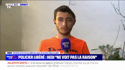 thenews_fr's tweet photo. Affaire #Hedi - Ce que relève les caméras de vidéosurveillance est accablant !
➖Le 2 juillet  1 heure 56 minutes et 8 secondes, Lilian et Hedi sont « entourés par au moins trois policiers », G. Accardo, David B. et Boris P., selon les retranscriptions des vidéos par la police des polices.

À 1 heure 56 minutes et 15 secondes, Hedi « tombe lourdement au sol » touché par le tir de LBD. Un policier le relève et le ramène à l’angle de deux rues. Quelques secondes plus tard, à 1 heure 56 minutes et 28 secondes, Hedi « est debout, marche en titubant, porte sa main droite à sa tête et est maintenu par un policier », selon les retranscriptions de l’IGPN.

À 1 heure 56 minutes et 35 secondes, un autre policier « assène un violent coup de pied à Hedi » et le fait chuter. Entouré de trois, puis de quatre policiers, « dos au sol », Hedi reçoit alors « deux coups de pied dans le ventre ou le bassin », plusieurs coups de poing notamment au visage. 

A 1 heure 56 minutes et 50 secondes, alors que le jeune homme se relève en se protégeant la tête, un policier lui donne un coup de pied aux fesses, avant de le laisser partir.

Hedi n’a rien fait. Mais il a été massacré.

➖Côté police : De faux rapports rédigés pour couvrir les faits, des déclarations contradictoires, et pour certains des implications dans d’autres affaires de violences.

➖Le principal mis en cause a été libéré.

C'est ça la police Française !
#LaPoliceTue #LaPoliceMent #FDO #racisme 
SOURCE : https://t.co/Z28ngp4nta