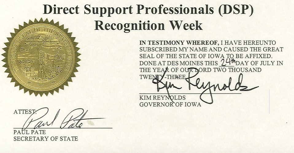 Iowa Association of Community Providers tweet media